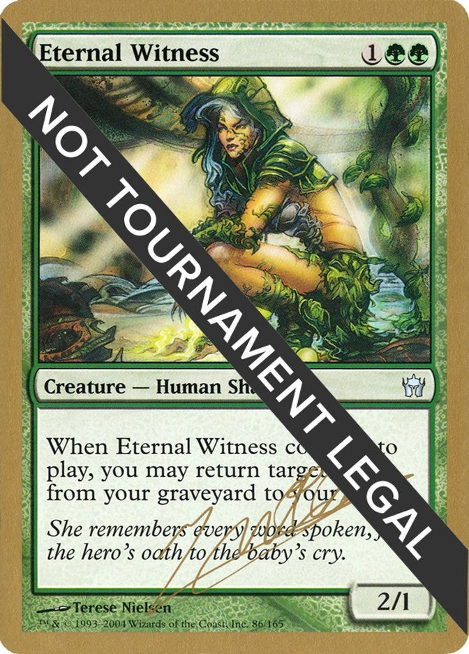 Image for Eternal Witness - 2004 Julien Nuijten (5DN) [World Championship Decks] - Magic: The Gathering