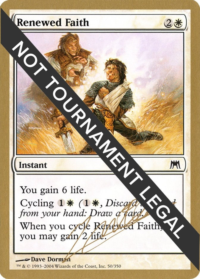 Image for Renewed Faith - 2004 Julien Nuijten (ONS) [World Championship Decks] - Magic: The Gathering