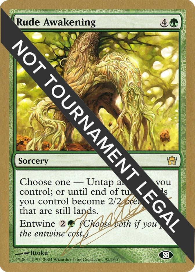 Image for Rude Awakening - 2004 Julien Nuijten (5DN) (SB) [World Championship Decks] - Magic: The Gathering