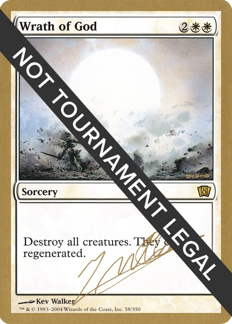 Image for Wrath of God - 2004 Julien Nuijten (8ED) [World Championship Decks] - Magic: The Gathering