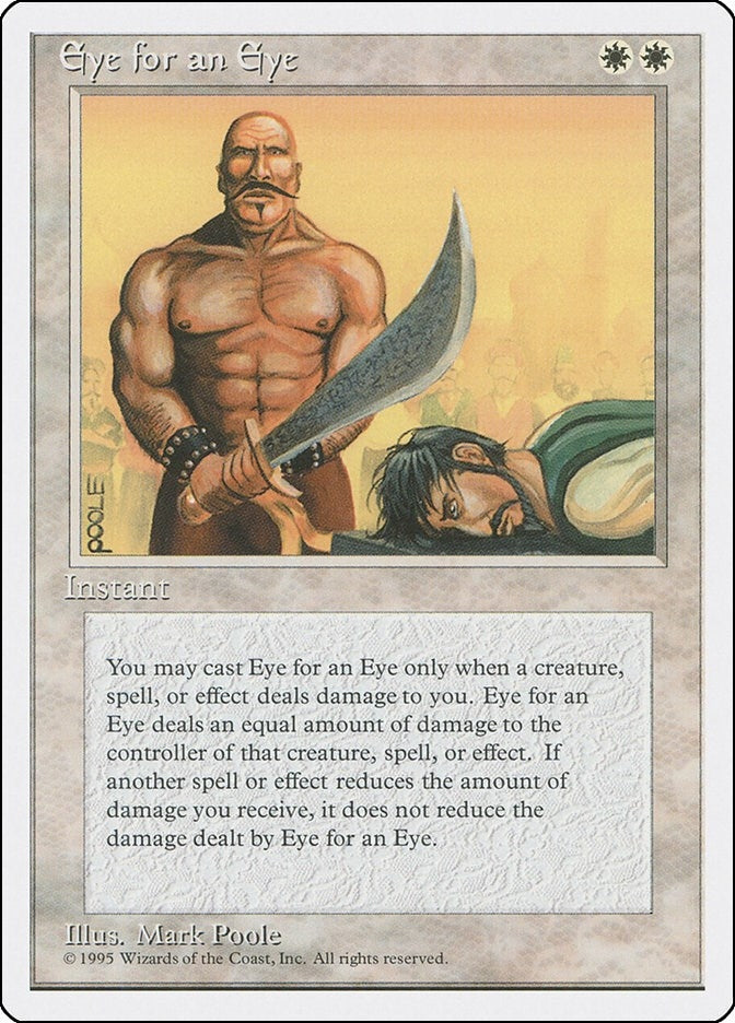 Image for Eye for an Eye [Fourth Edition] - Magic: The Gathering