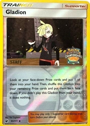 Image for Gladion - 95/111 (Regional Championships) [Staff] (095/111) [League & Championship Cards] - Pokemon