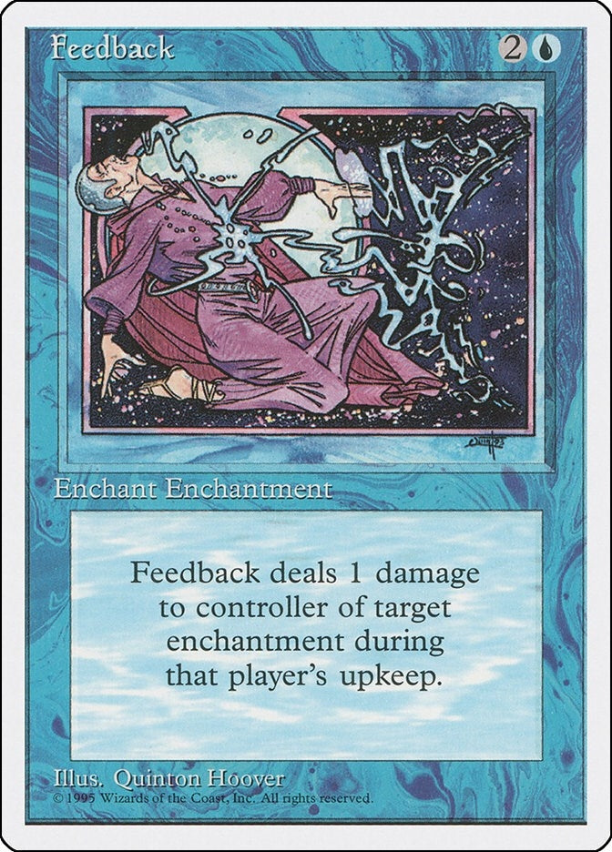 Image for Feedback (71) [Fourth Edition] - Magic: The Gathering