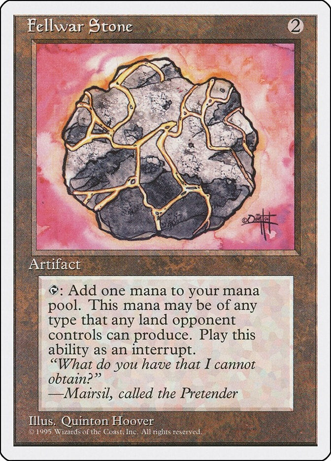 Image for Fellwar Stone (337) [Fourth Edition] - Magic: The Gathering