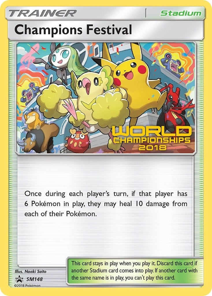 Image for Champions Festival - SM148 (World Championships 2018) (SM148) [SM Promos] - Pokemon