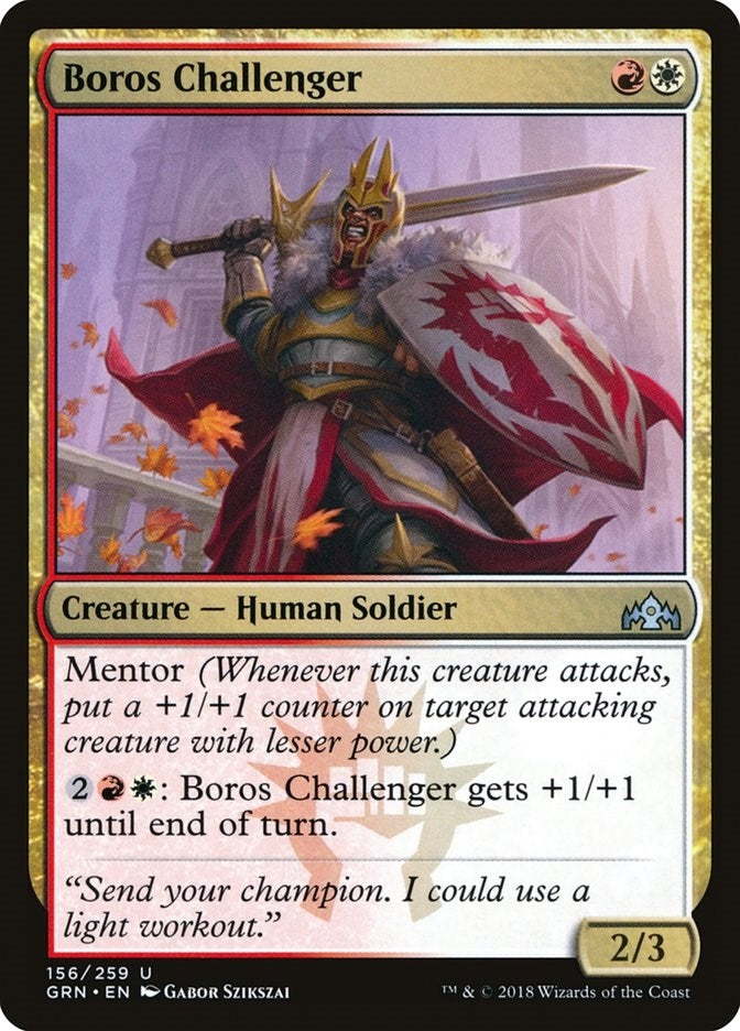 Image for Boros Challenger (156) [Guilds of Ravnica] - Magic: The Gathering