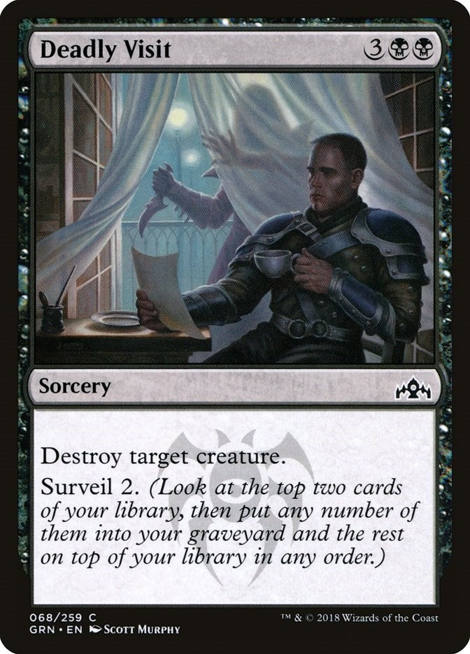 Image for Deadly Visit (68) [Guilds of Ravnica] - Magic: The Gathering