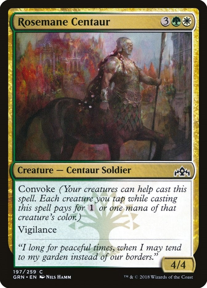 Image for Rosemane Centaur (197) [Guilds of Ravnica] - Magic: The Gathering