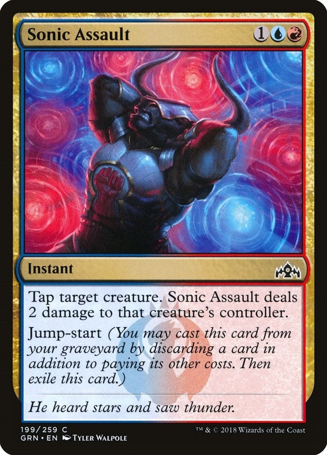 Sonic Assault (199) [Guilds of Ravnica]