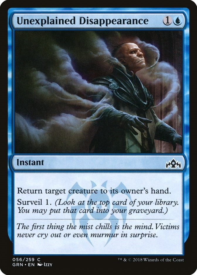 Image for Unexplained Disappearance (56) [Guilds of Ravnica] - Magic: The Gathering
