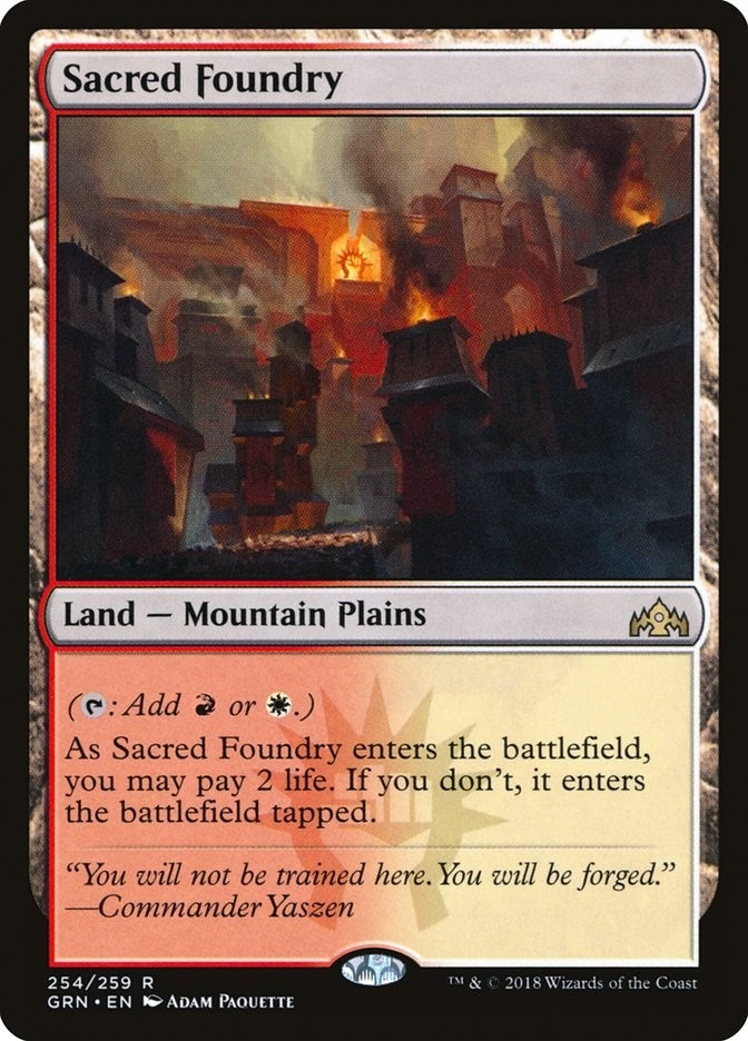 Image for Sacred Foundry (254) [Guilds of Ravnica] - Magic: The Gathering