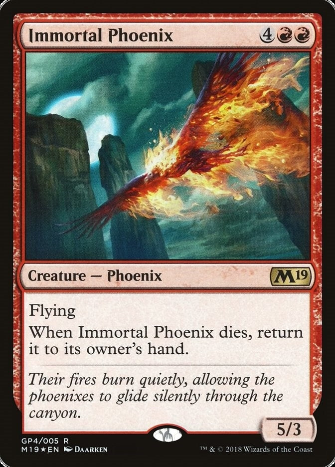 Image for Immortal Phoenix (2018 Gift Pack) (GP4) [Gift Boxes and Promos] - Magic: The Gathering