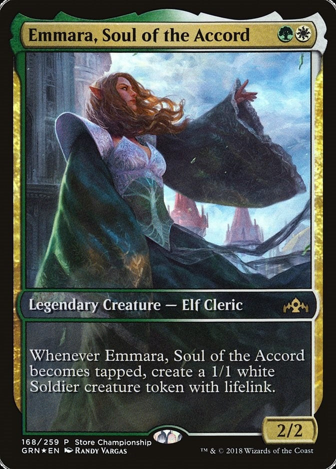 Emmara, Soul of the Accord (168) [Game Day & Store Championship Promos]