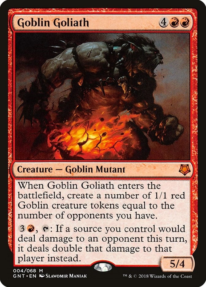 Image for Goblin Goliath (4) [Magic Game Night] - Magic: The Gathering