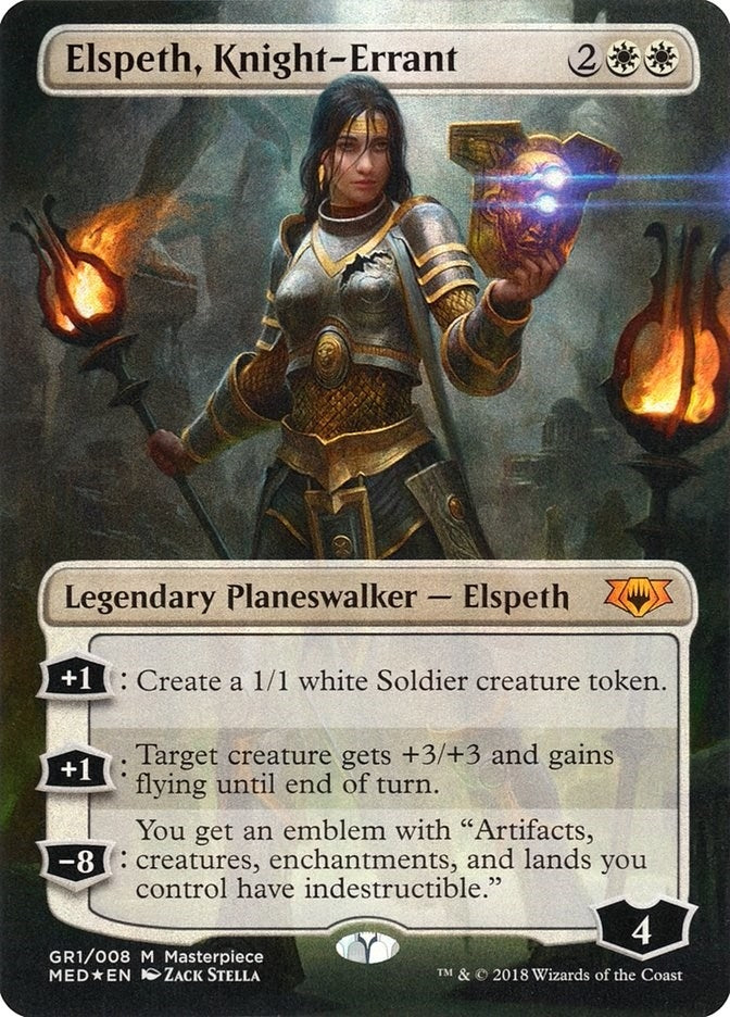 Image for Elspeth, Knight-Errant (GR1) [Mythic Edition: Guilds of Ravnica] - Magic: The Gathering