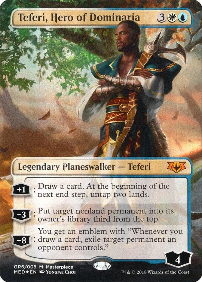 Image for Teferi, Hero of Dominaria (GR6) [Mythic Edition: Guilds of Ravnica] - Magic: The Gathering