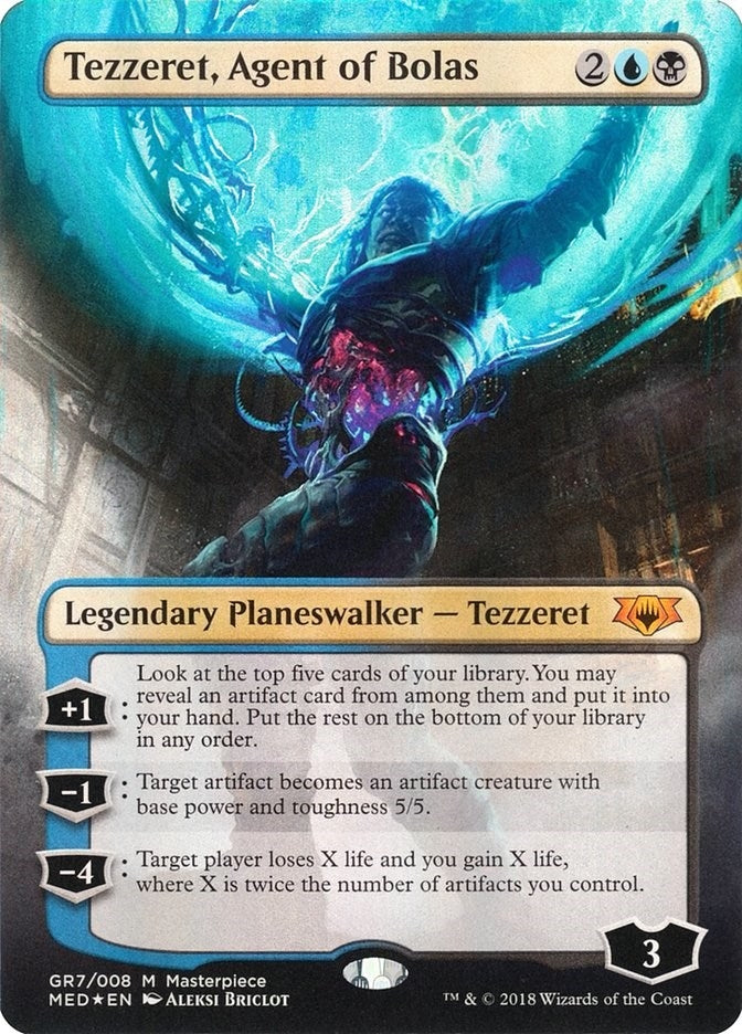 Image for Tezzeret, Agent of Bolas (GR7) [Mythic Edition: Guilds of Ravnica] - Magic: The Gathering