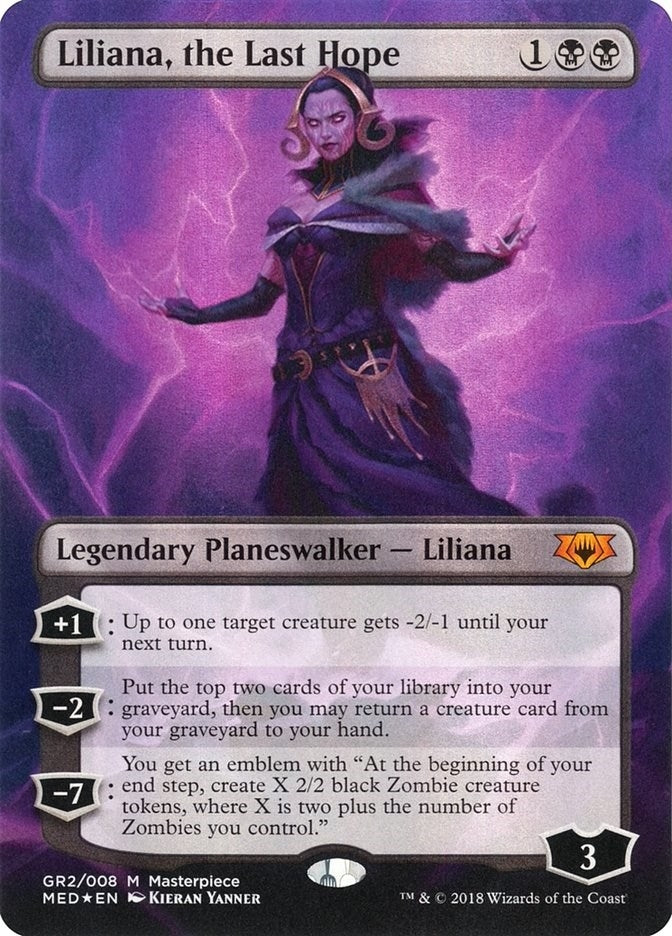 Image for Liliana, the Last Hope (GR2) [Mythic Edition: Guilds of Ravnica] - Magic: The Gathering