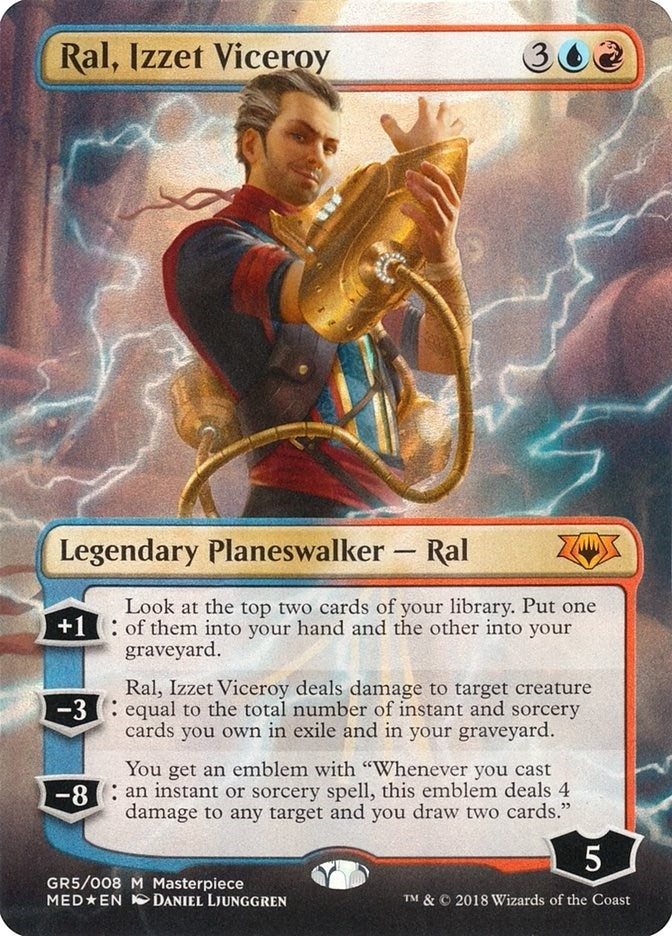 Image for Ral, Izzet Viceroy (GR5) [Mythic Edition: Guilds of Ravnica] - Magic: The Gathering