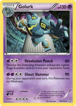 Image for Golurk - 59/124 (EX Dragons Exalted) (059/124) [Deck Exclusives] - Pokemon