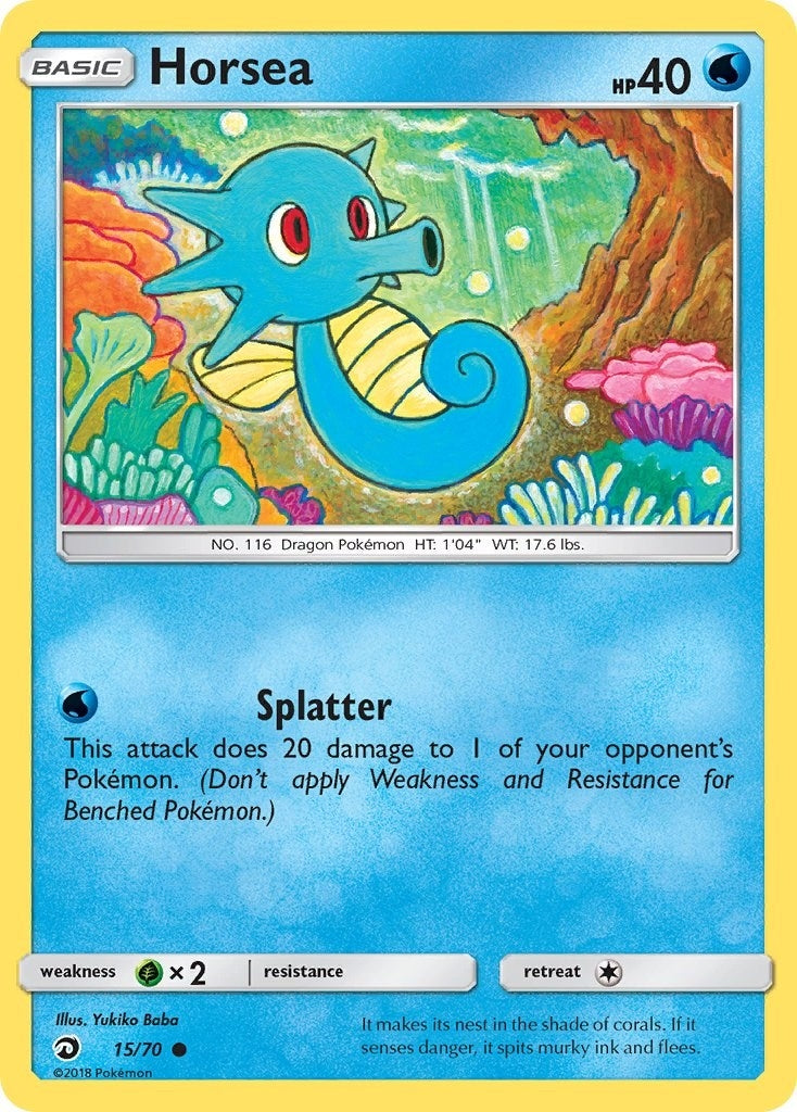 Image for Horsea (15) (15/70) [Dragon Majesty] - Pokemon