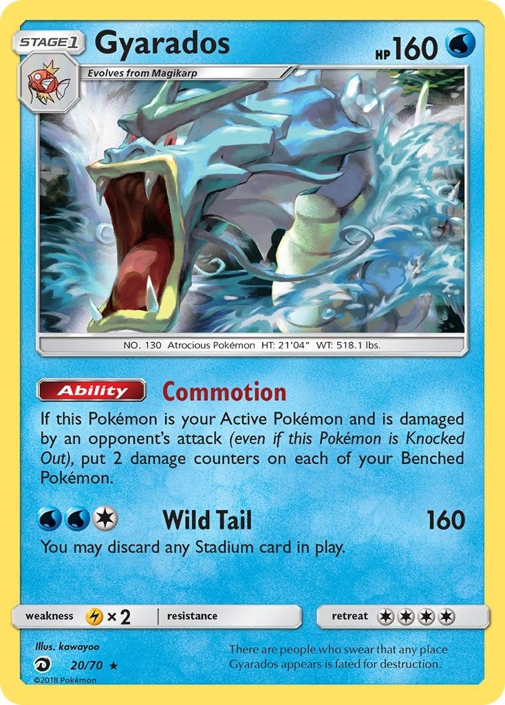 Image for Gyarados (20/70) [Dragon Majesty] - Pokemon