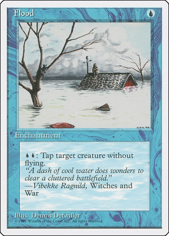 Image for Flood [Fourth Edition] - Magic: The Gathering