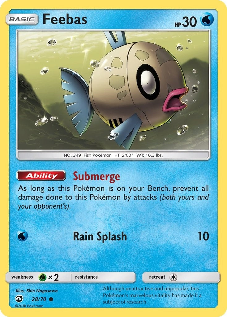 Image for Feebas (28/70) [Dragon Majesty] - Pokemon