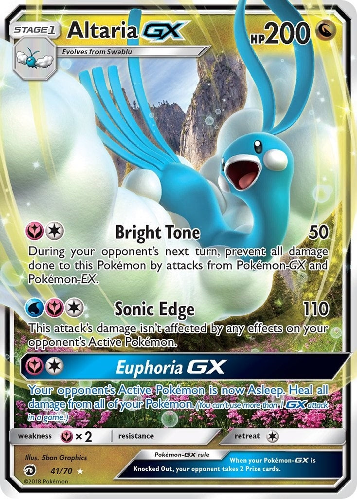 Image for Altaria GX (41/70) [Dragon Majesty] - Pokemon