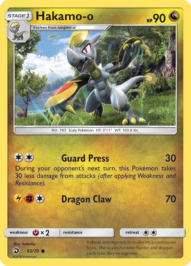 Image for Hakamo-o (53/70) [Dragon Majesty] - Pokemon