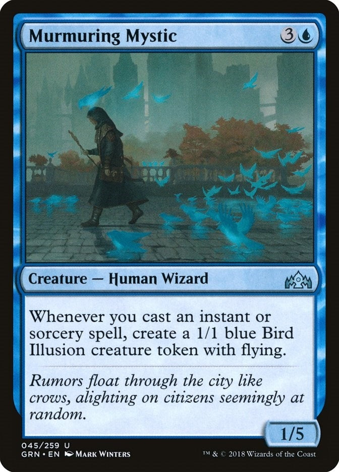 Image for Murmuring Mystic (45) [Guilds of Ravnica] - Magic: The Gathering