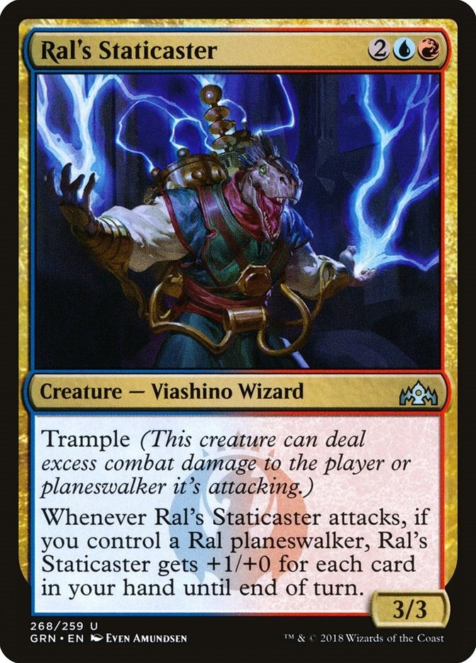 Image for Ral's Staticaster (268) [Guilds of Ravnica] - Magic: The Gathering