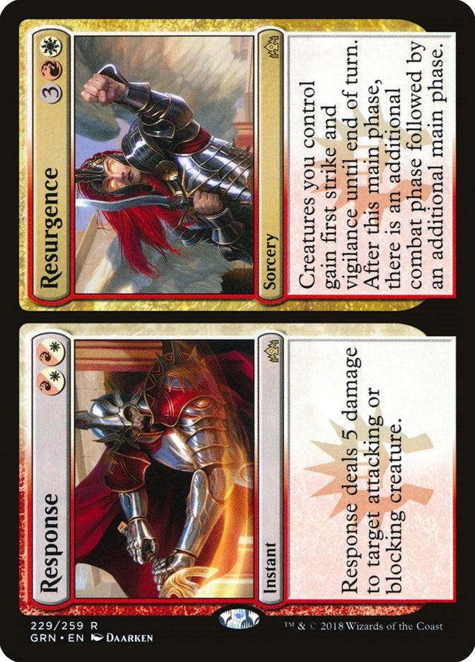 Image for Response // Resurgence (229) [Guilds of Ravnica] - Magic: The Gathering