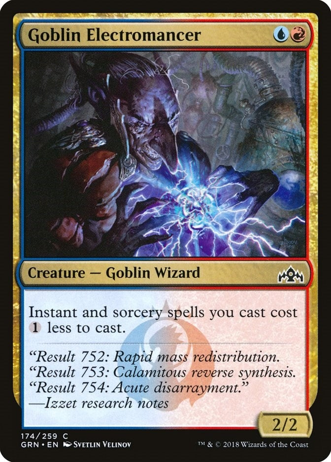 Image for Goblin Electromancer (174) [Guilds of Ravnica] - Magic: The Gathering