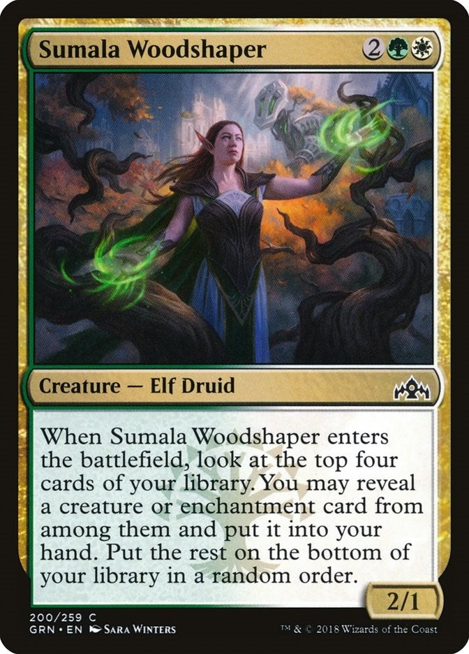 Image for Sumala Woodshaper (200) [Guilds of Ravnica] - Magic: The Gathering