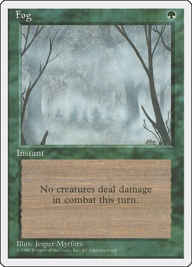 Image for Fog [Fourth Edition] - Magic: The Gathering