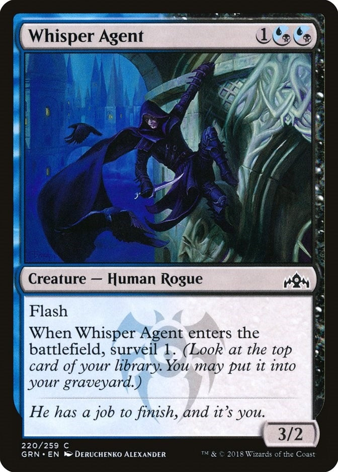 Image for Whisper Agent (220) [Guilds of Ravnica] - Magic: The Gathering