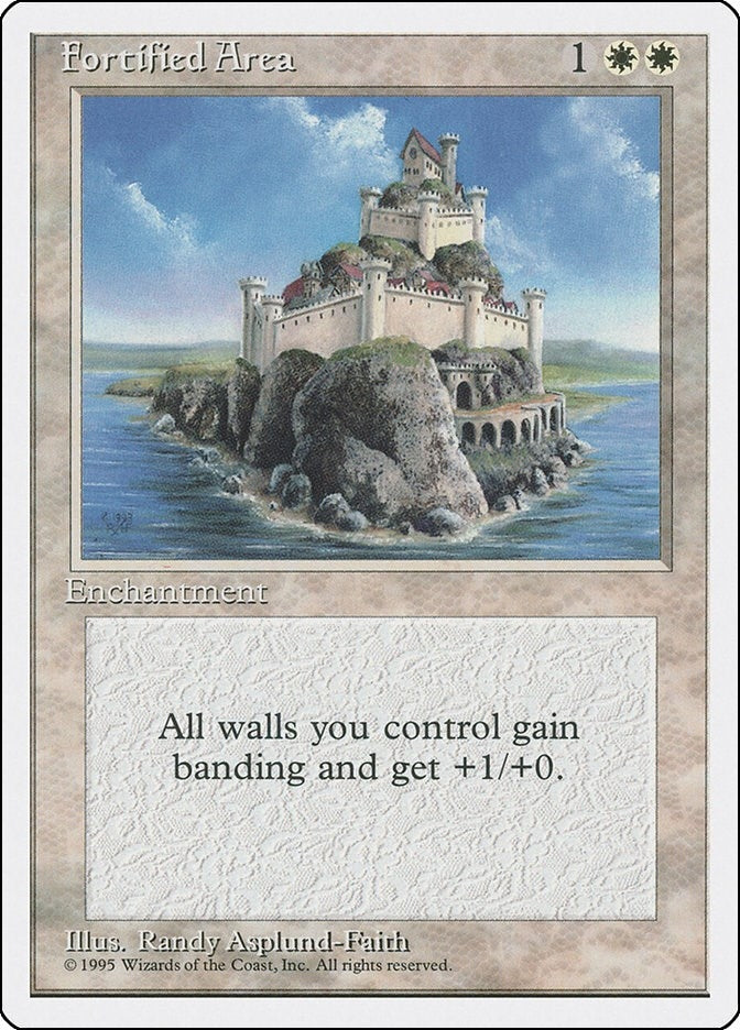 Image for Fortified Area [Fourth Edition] - Magic: The Gathering