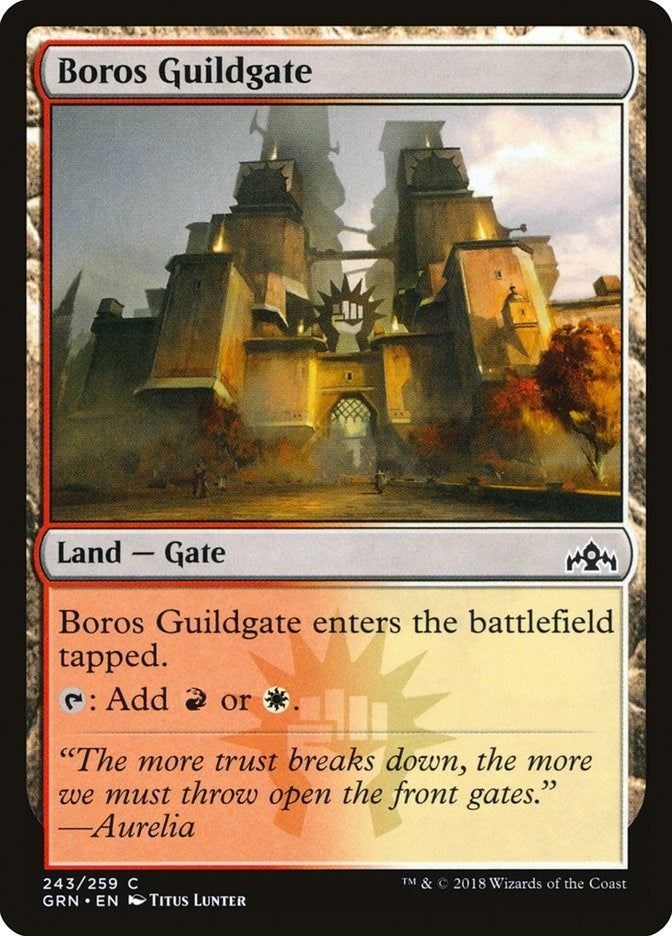 Image for Boros Guildgate (243) (243) [Guilds of Ravnica] - Magic: The Gathering