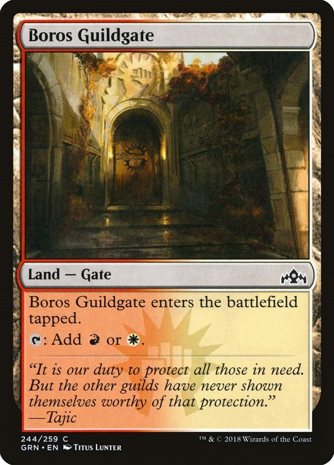 Image for Boros Guildgate (244) (244) [Guilds of Ravnica] - Magic: The Gathering
