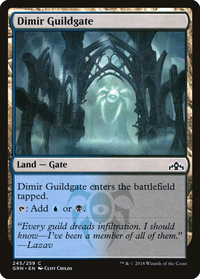 Image for Dimir Guildgate (245) (245) [Guilds of Ravnica] - Magic: The Gathering