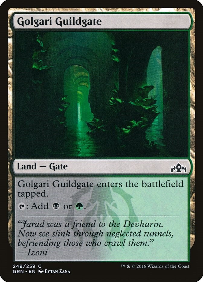Image for Golgari Guildgate (249) (249) [Guilds of Ravnica] - Magic: The Gathering