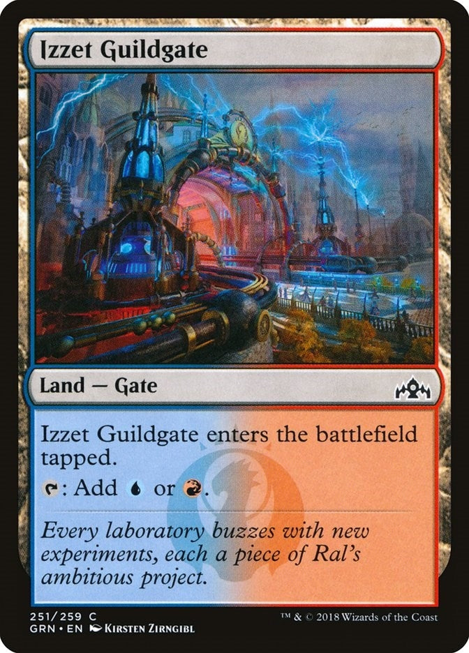 Image for Izzet Guildgate (251) (251) [Guilds of Ravnica] - Magic: The Gathering