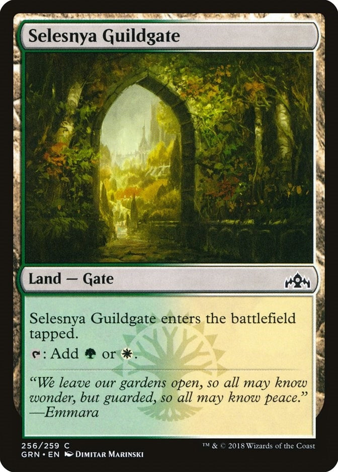 Image for Selesnya Guildgate (256) (256) [Guilds of Ravnica] - Magic: The Gathering