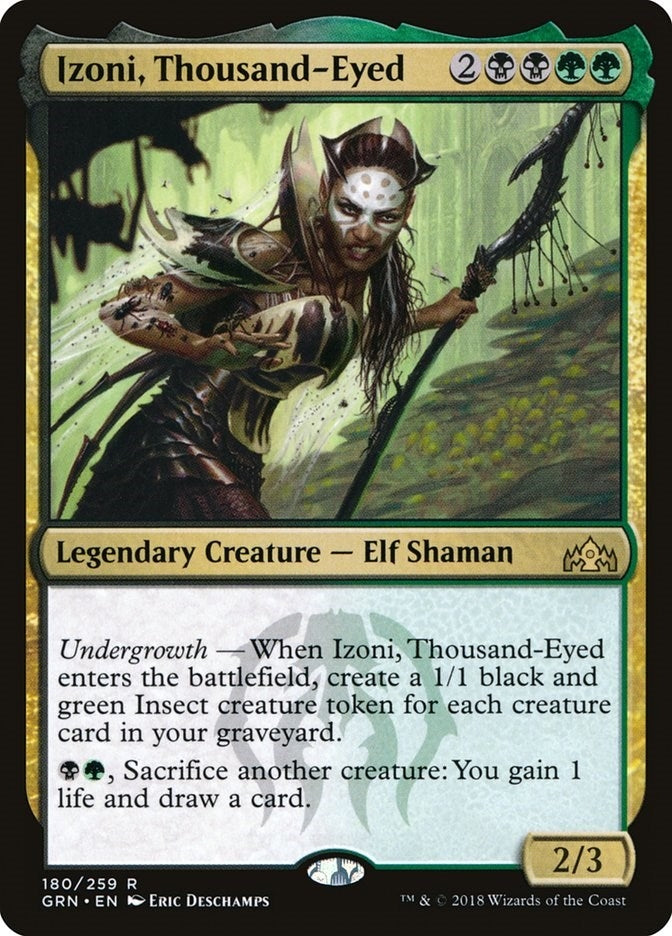 Image for Izoni, Thousand-Eyed (180) [Guilds of Ravnica] - Magic: The Gathering