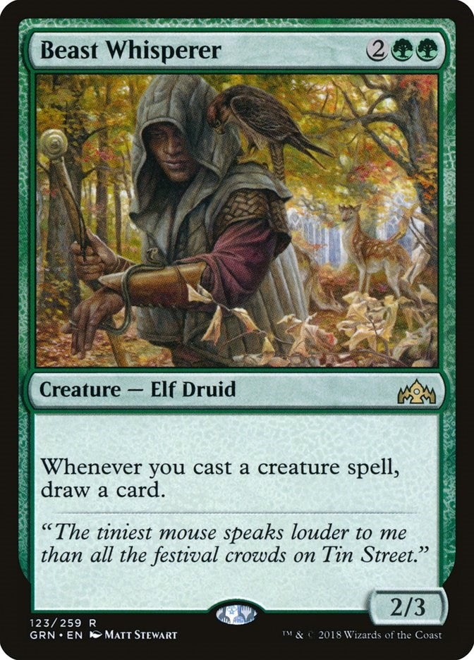 Image for Beast Whisperer (123) [Guilds of Ravnica] - Magic: The Gathering