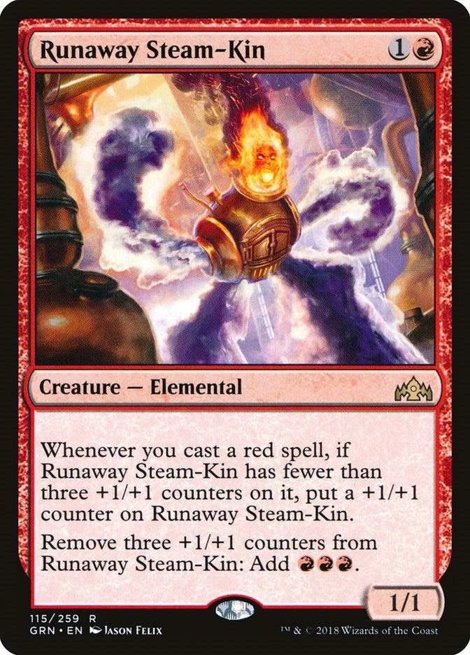 Image for Runaway Steam-Kin (115) [Guilds of Ravnica] - Magic: The Gathering