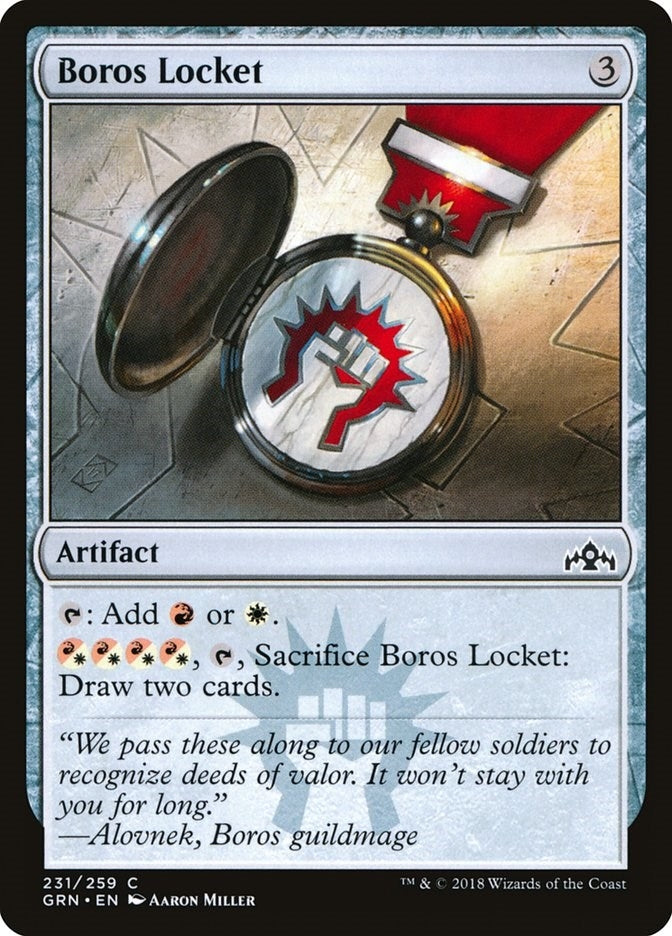 Image for Boros Locket (231) [Guilds of Ravnica] - Magic: The Gathering