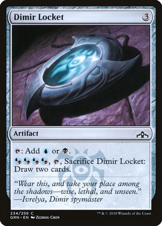 Image for Dimir Locket (234) [Guilds of Ravnica] - Magic: The Gathering
