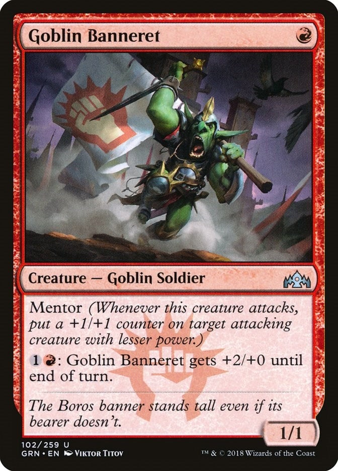 Image for Goblin Banneret (102) [Guilds of Ravnica] - Magic: The Gathering